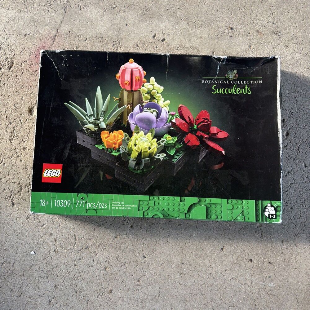 LEGO Botanical Collection: Les Succulents (10309) Brand New 771 pieces